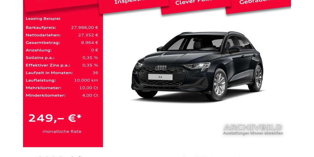 Audi A3 26.157 km 27.988 &euro; Leverkusen 51373