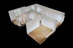 Etagenwohnung Rendsburg - 3 Zimmer, 58 m&sup2;, 529&euro; | Angebot:26902493