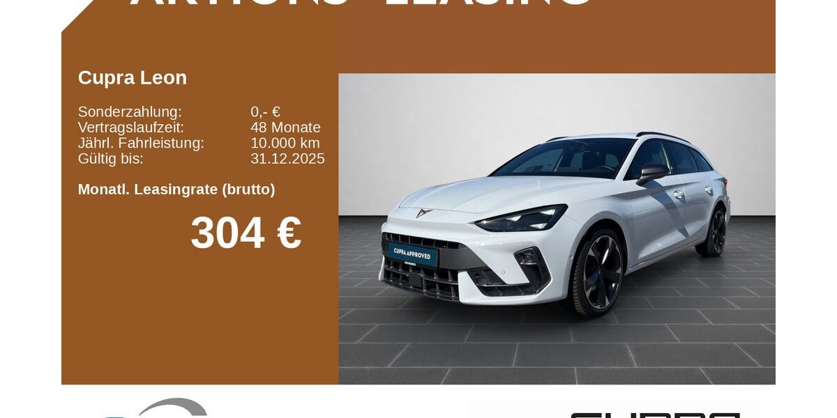 Cupra Leon 34.712 km 28.880 € Bingen / Rhein 55411