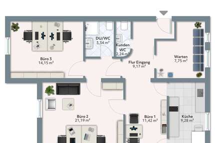 Büro in Waldshut-Tiengen 230.000 € 77.7 m²