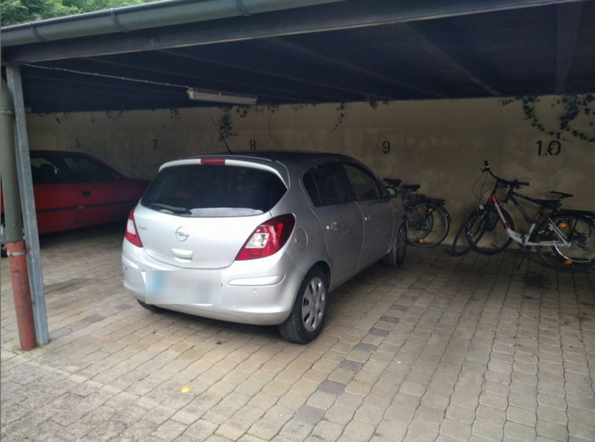 Carport - von Straße nicht einsehbar