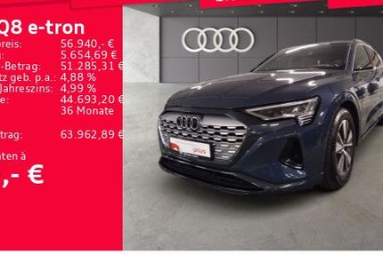 Audi Q8 e-tron 18.166 km 53.750 &euro; Frankfurt am Main 60314