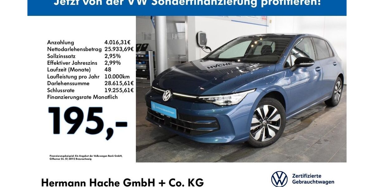 VW Golf 25.720 km 29.950 &euro; Blomberg 32825