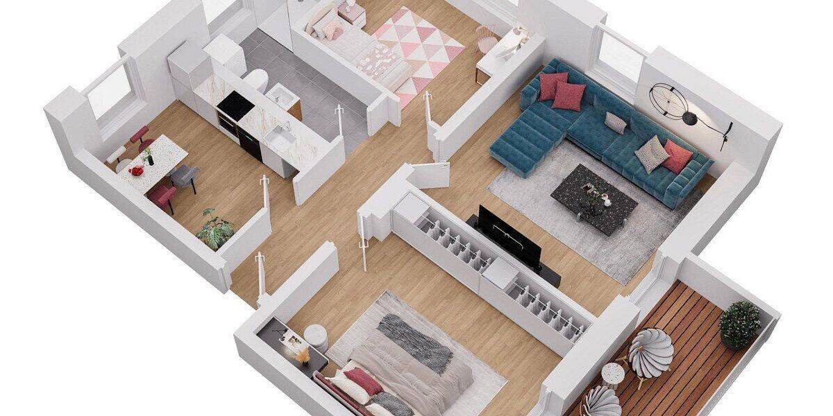 Etagenwohnung Hof Innenstadt - 3 Zimmer, 82 m&sup2;, 230.000&euro; | Angebot:26858203