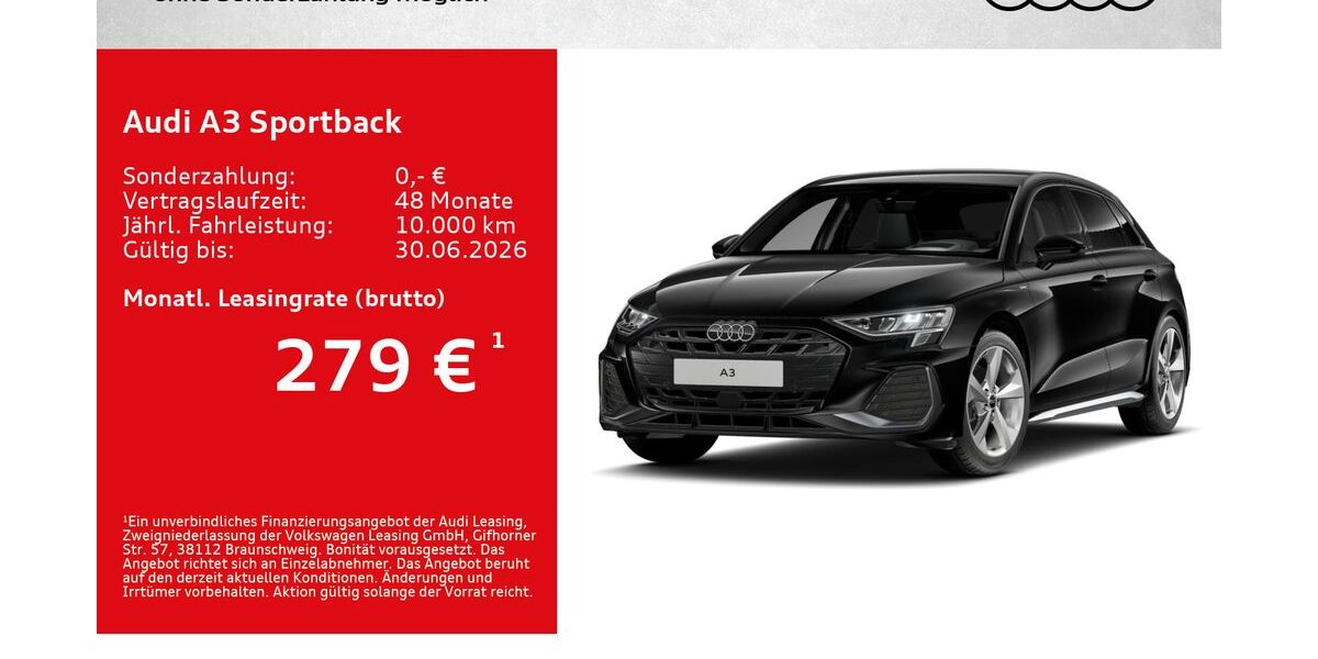 Audi A3 15.000 km 33.380 &euro; Kitzingen 97318