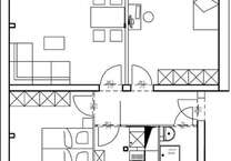 Wohnung zum Mieten in Frankfurt am Main 1.575 € 62.73 m²