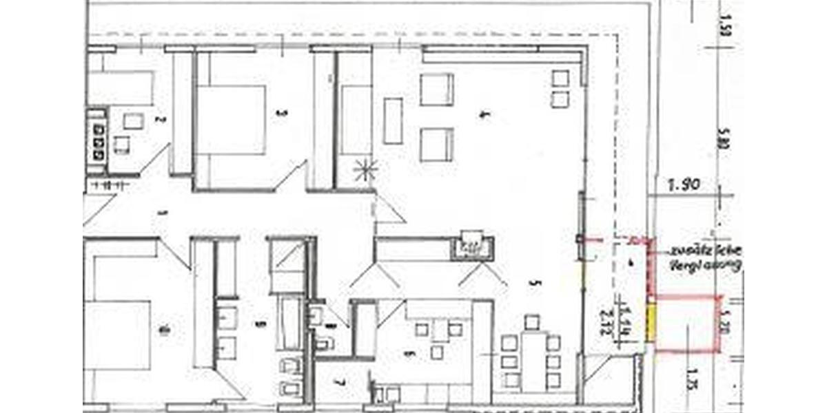 Einfamilienhaus Pforzheim Brötzingen - 4 Zimmer, 121 m&sup2;, 1.250&euro; | Angebot:25310995