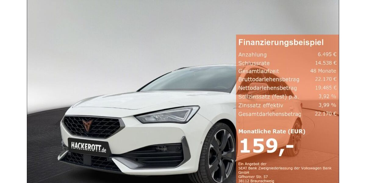 Cupra Leon 44.469 km 25.980 &euro; Laatzen 30880