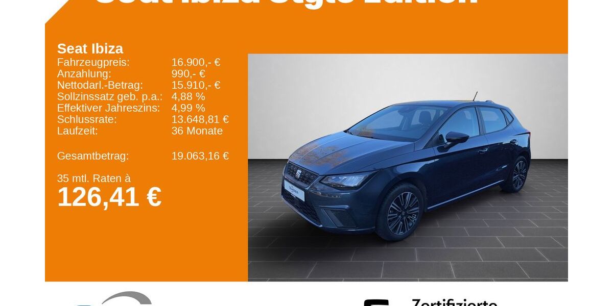 Seat Ibiza 16.173 km 16.900 &euro; Ludwigshafen 67063
