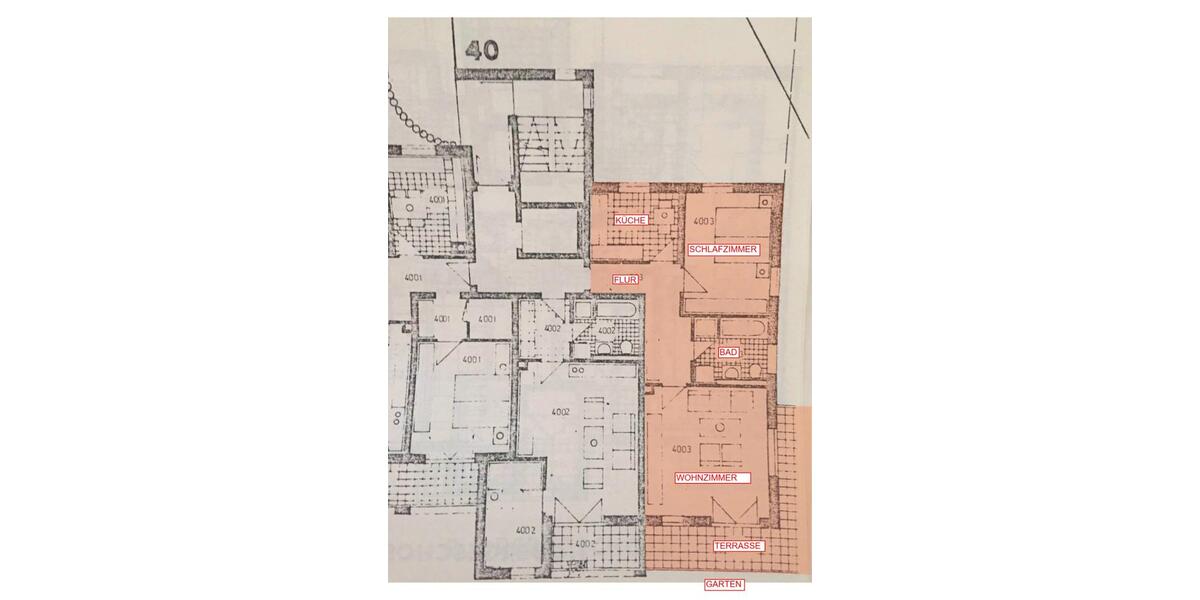 Erdgeschoßwohnung Pocking - 3 Zimmer, 66 m&sup2;, 505&euro; | Angebot:26326296