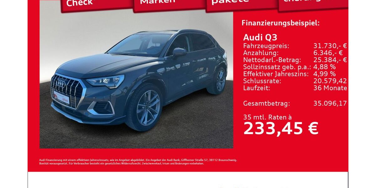 Audi Q3 35.640 km 30.820 &euro; Hamburg 22419