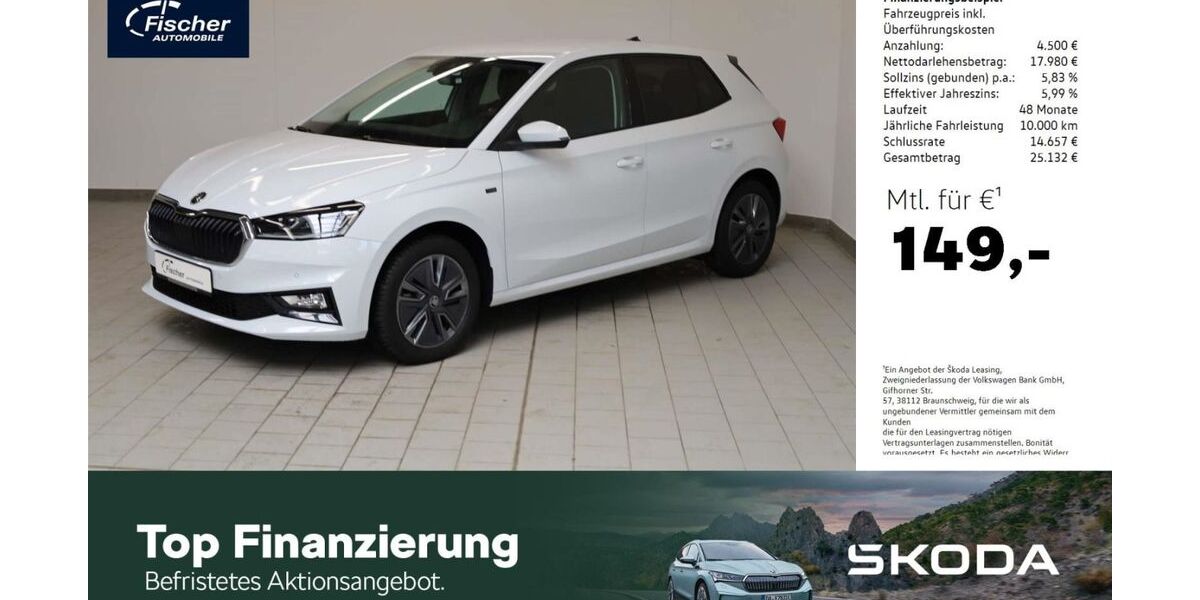 Skoda Fabia 8.273 km 22.480 &euro; Amberg 92224