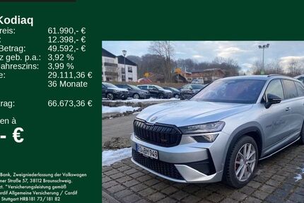 Skoda Kodiaq 7.500 km 61.990 &euro; Rosenheim 83026