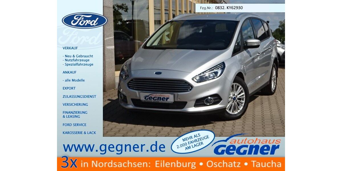 Ford S-Max 62.568 km 19.840 &euro; Eilenburg 04838