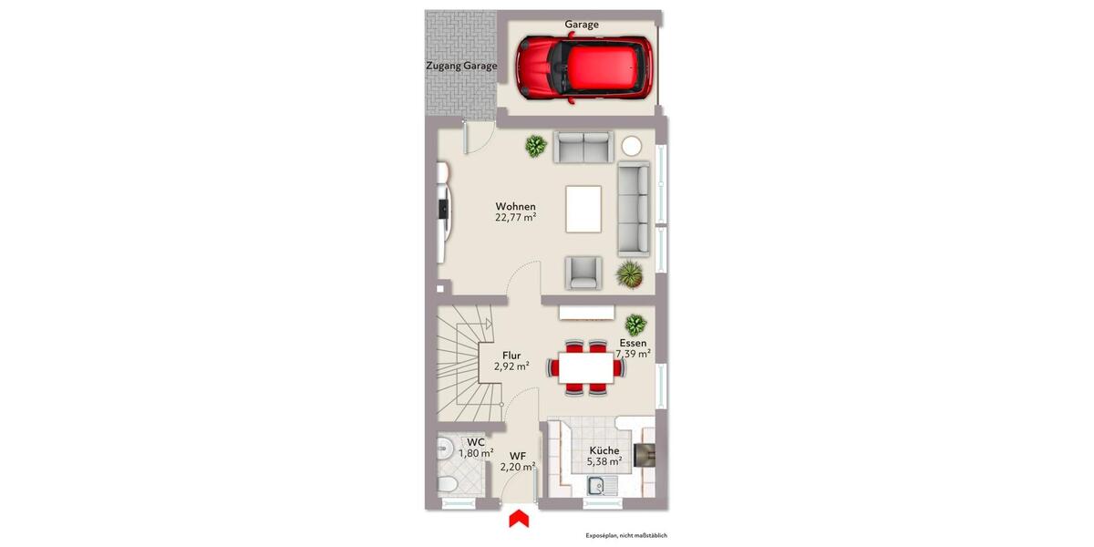 Doppelhaushälfte Bielefeld Stieghorst - 5 Zimmer, 105 m&sup2;, 399.000&euro; | Angebot:26840111