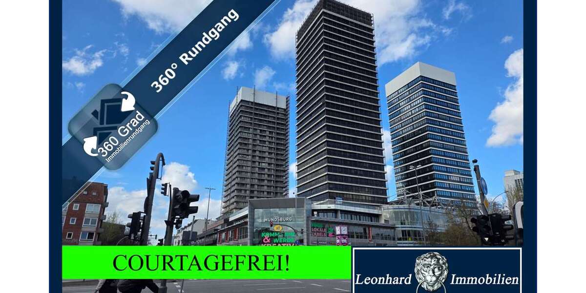 Etagenwohnung Hamburg Barmbek-Süd Süd - 1 Zimmer, 39 m&sup2;, 238.000&euro; | Angebot:26265696