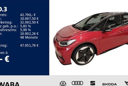 VW ID.3 12.100 km 42.790 &euro; Gersthofen 86368