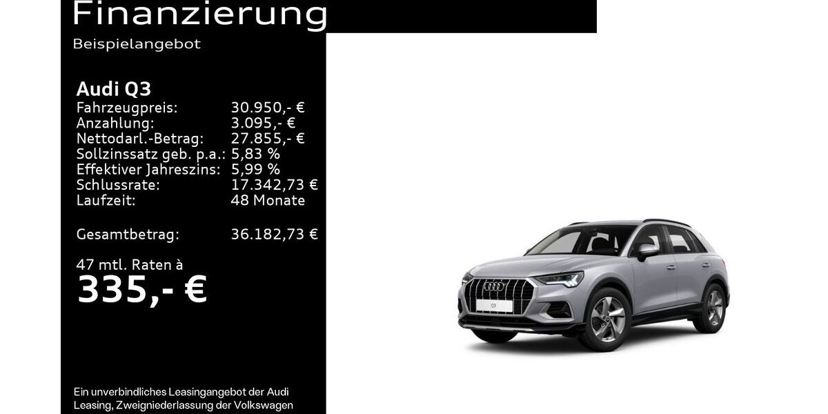 Audi Q3 17.780 km 30.950 &euro; Bad Hersfeld 36251