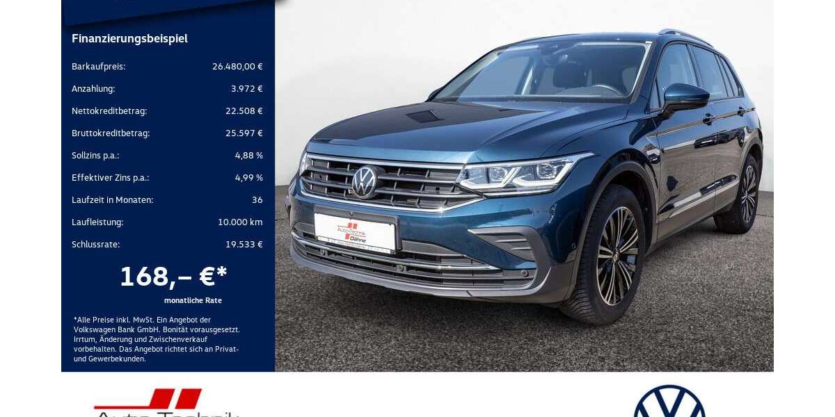 VW Tiguan 39.398 km 26.480 &euro; Rathenow 14712