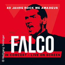 FALCO in Concert - 40 Jahre Rock Me Amadeus - LIVE on Screen Tour 2025 Stuttgart