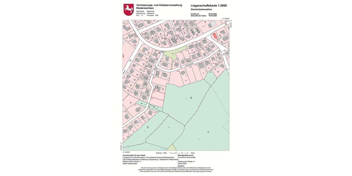 Grundstück Edewecht - 227.920&euro; | Angebot:26114266
