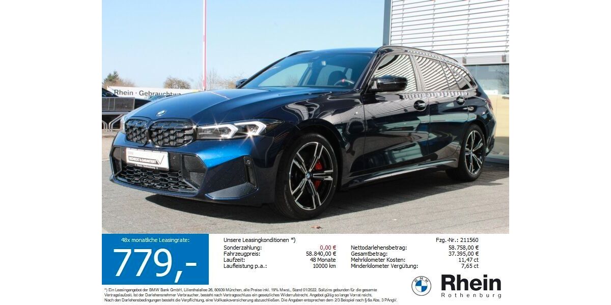 BMW M340d 16.600 km 58.840 &euro; Neusitz/Rothenburg 91616