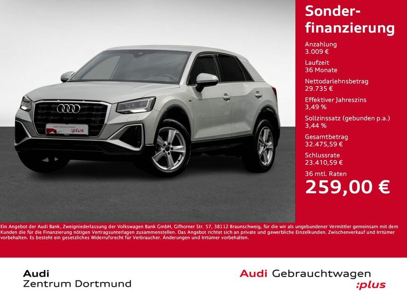 Audi Q2 6.607 km 31.622 € Dortmund 44143