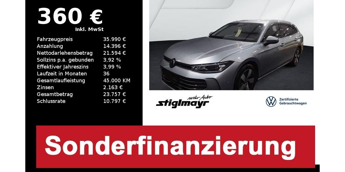 VW Passat 22.267 km 35.990 &euro; Schrobenhausen 86529