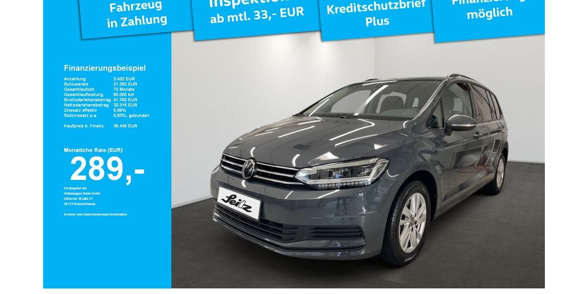 VW Touran 24.320 km 32.999 &euro; Kempten 87437