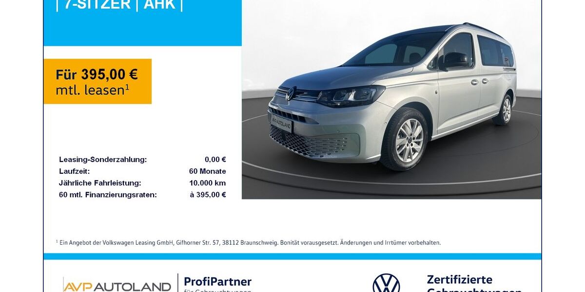 VW Caddy Maxi 12.775 km 35.680 &euro; Plattling 94447