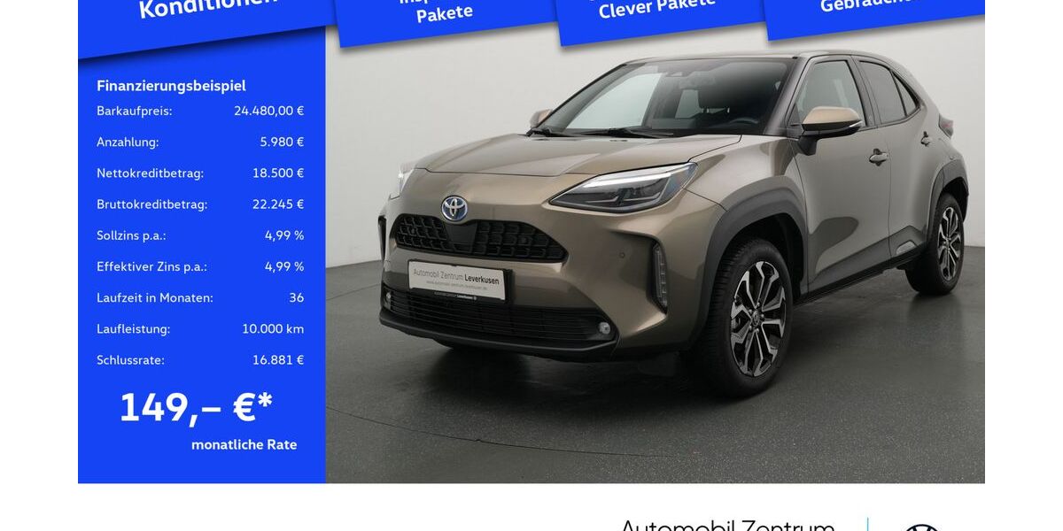 Toyota Yaris Cross 11.350 km 24.480 &euro; Leverkusen 51379