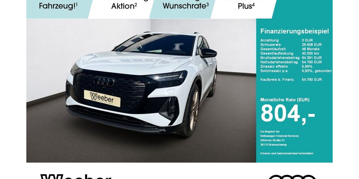 Audi Q4 e-tron 15.990 km 48.390 &euro; Herrenberg 71083