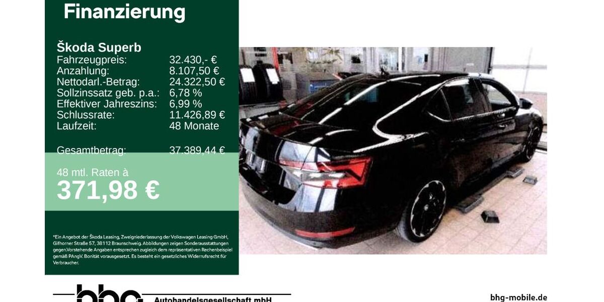 Skoda Superb 57.820 km 32.430 &euro; Balingen 72336