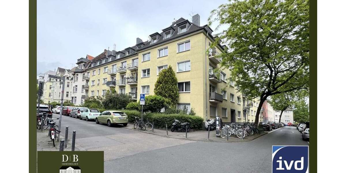 Etagenwohnung Köln / Nippes Nippes - 2 Zimmer, 59 m&sup2;, 299.990&euro; | Angebot:26850878