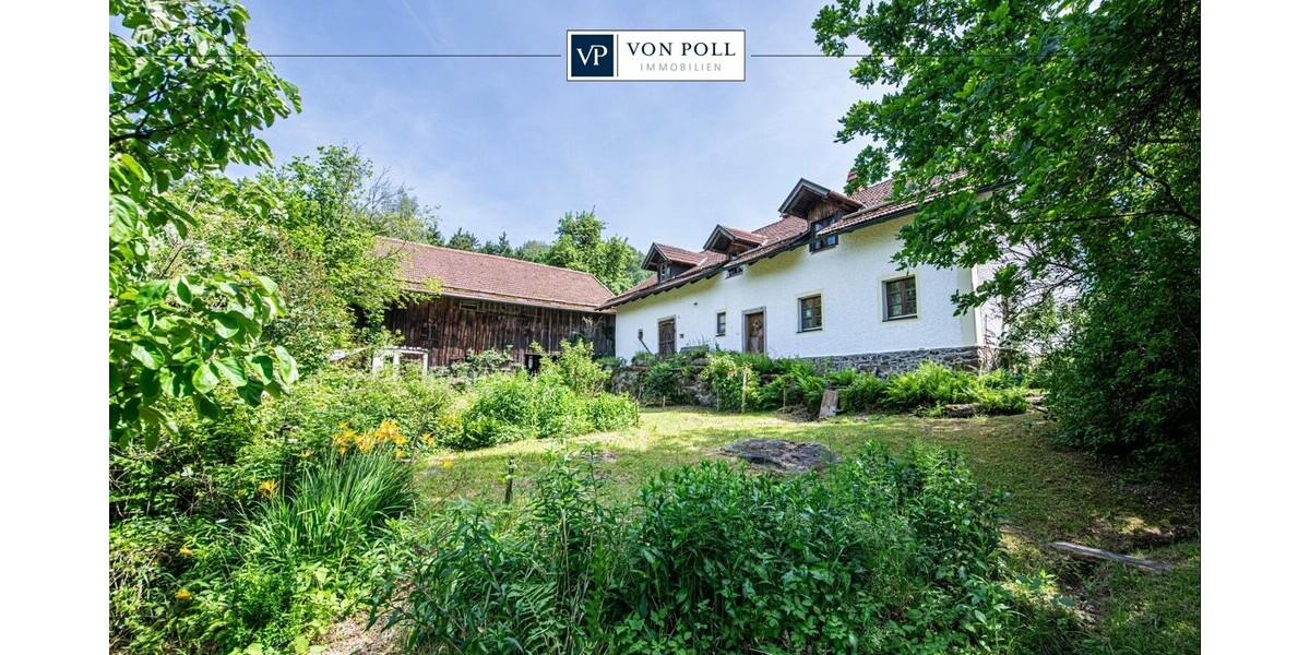 „Idyllisches Bauernhaus mit Teich & eigener Quelle – Ruhe, Natur und Geschichte vereint“ - Bauernhaus, Landhaus Weiding | Angebot:27091124
