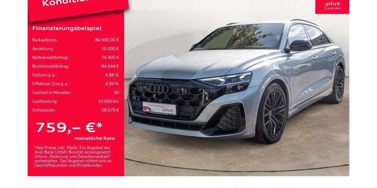Audi Q8 37.382 km 81.970 &euro; Potsdam 14482