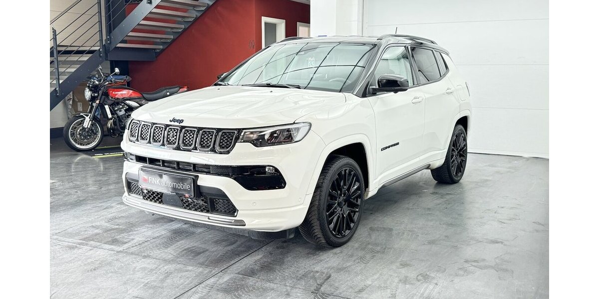 Jeep Compass S Plug-IN Hybrid 4WD 1.Hand Anhängerkplg 61.880 km 24.820 &euro; Lich 35423