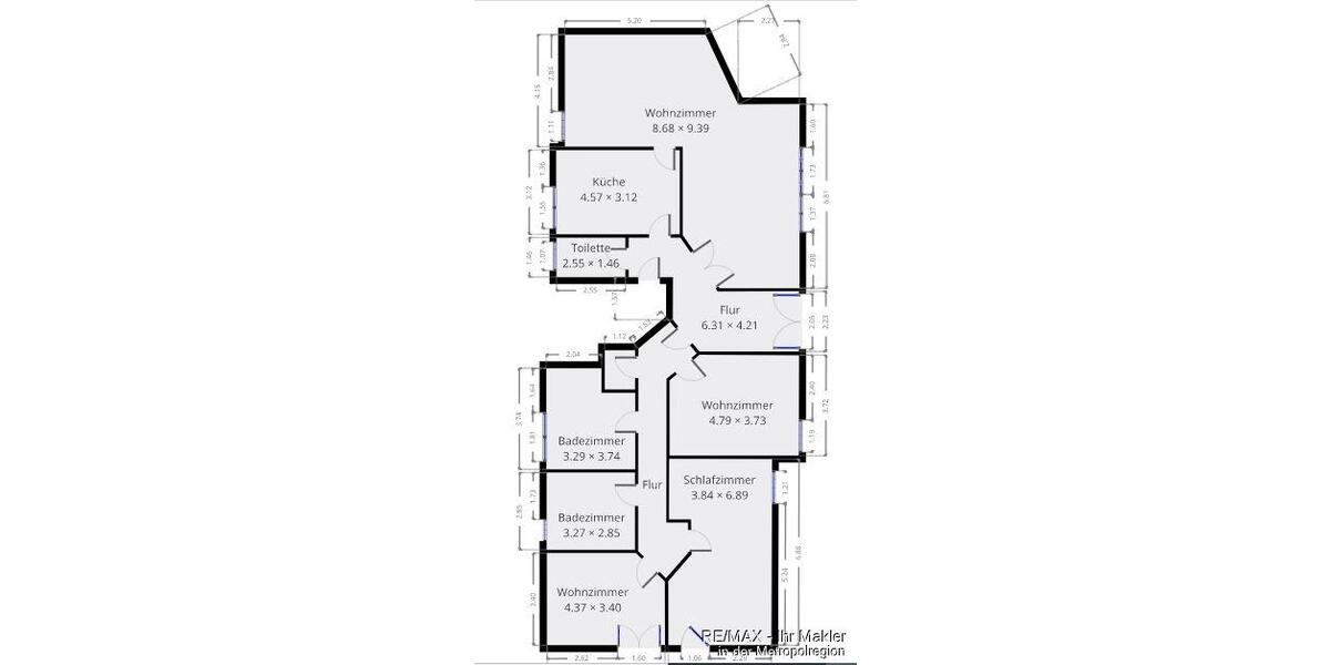 Etagenwohnung Roßtal - 4.5 Zimmer, 157 m&sup2;, 1.300&euro; | Angebot:26316253