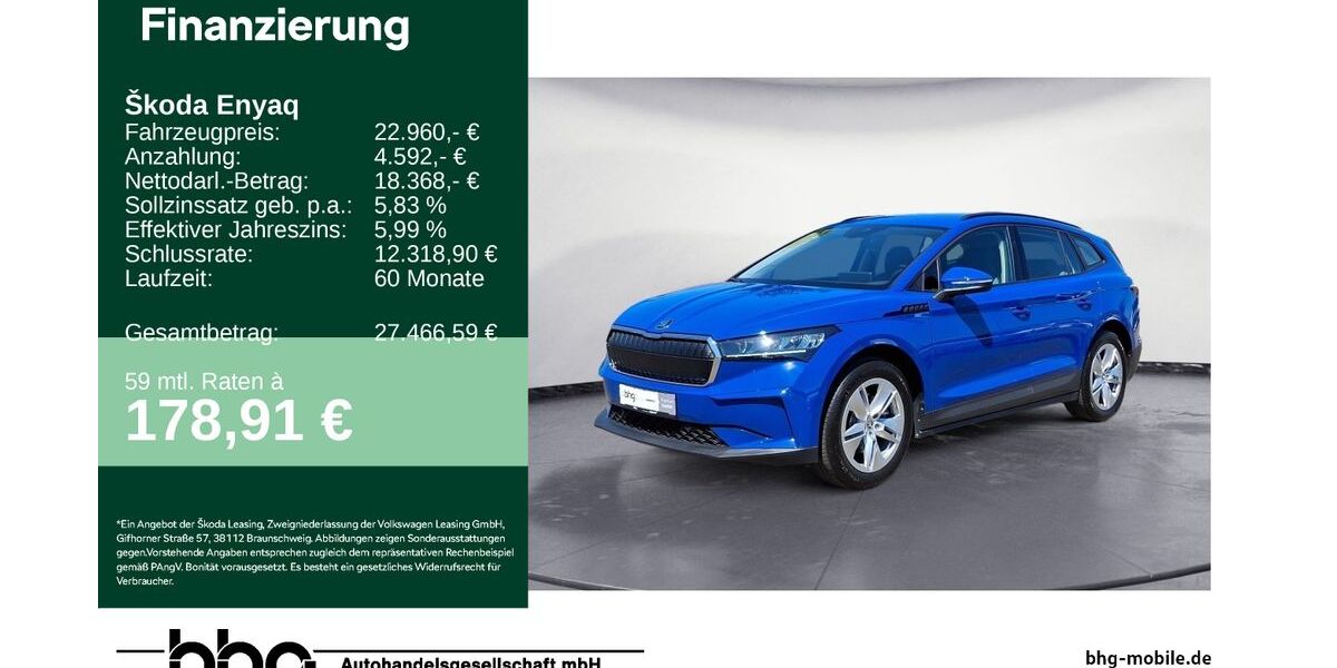 Skoda Enyaq 22.686 km 22.390 &euro; Kehl 77694