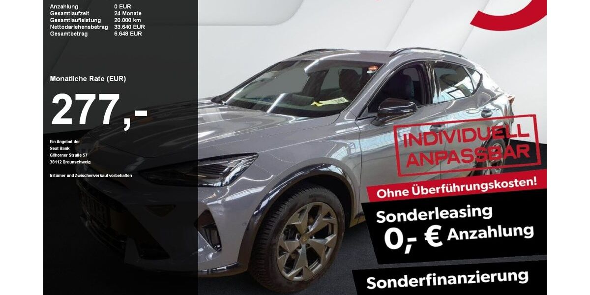 Cupra Formentor 21.800 km 33.140 &euro; Wackersdorf 92442