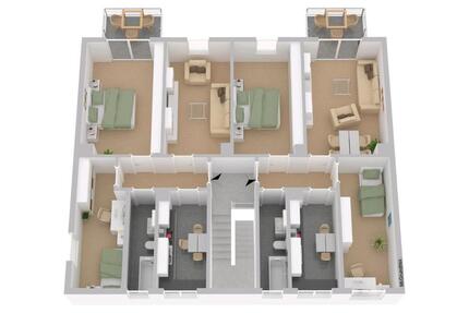Wohnung Burow - 3 Zimmer, 60 m&sup2;, 425&euro; | Angebot:25417433