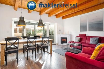 Nordseeheilbad Carolinensiel: Ferienhaus (DHH) mit beheiztem Wintergarten in toller Lage