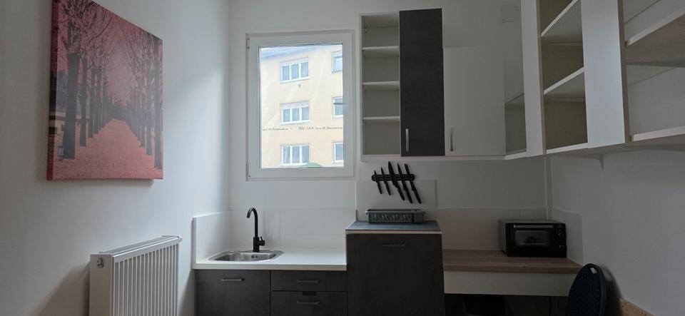 Erdgeschoßwohnung Augsburg Innenstadt - 1 Zimmer, 15 m&sup2;, 700&euro; | Angebot:26249072