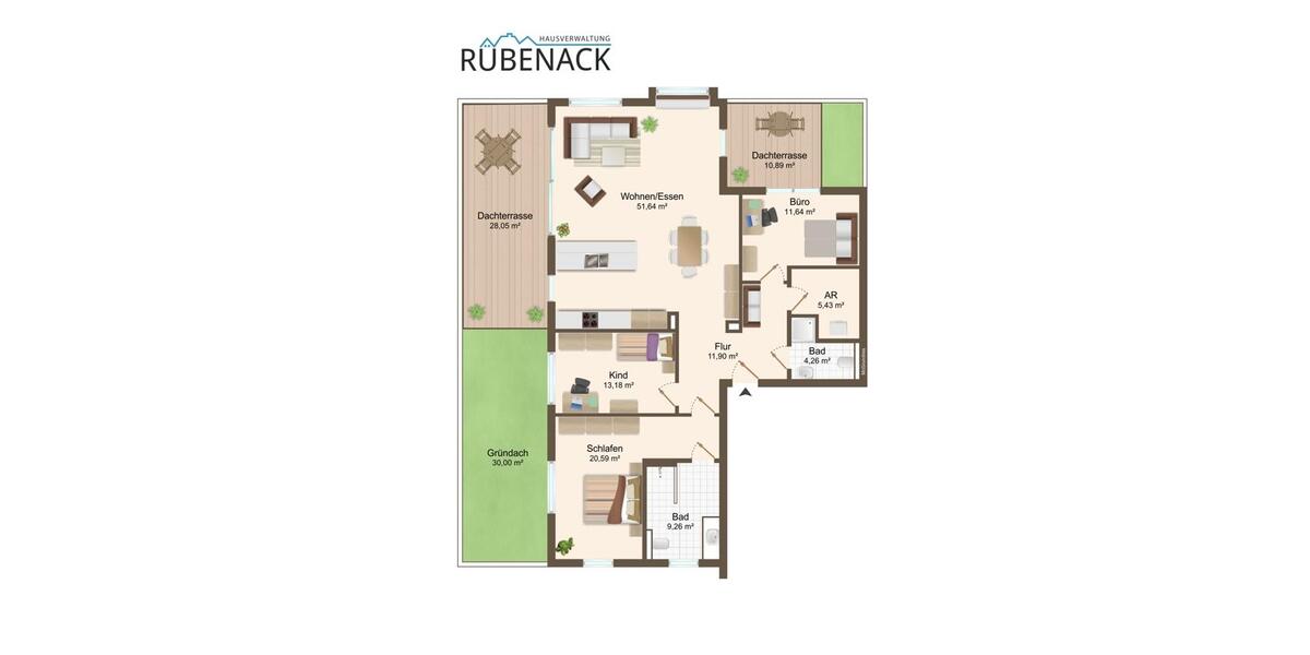 Einfamilienhaus Nienburg (Weser) - 4 Zimmer, 144 m&sup2;, 1.935&euro; | Angebot:25499946