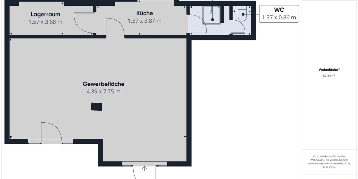 Flexible Gewerbefläche mit vielseitigen Nutzungsmöglichkeiten und moderner Ausstattung - Gewerbeobjekt Oberhof | Angebot:26876976