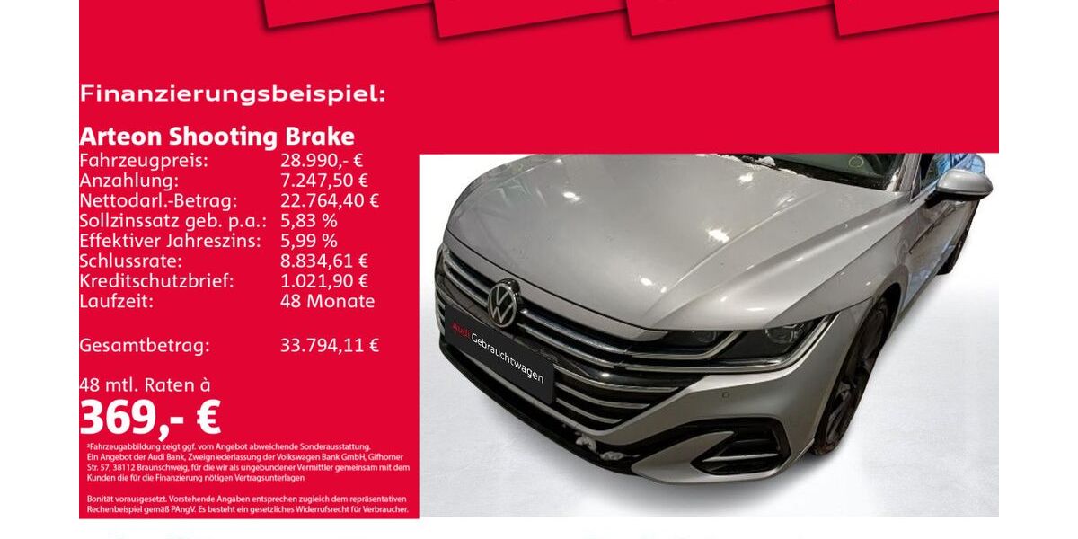 VW Arteon 56.808 km 28.990 &euro; Hannover 30179
