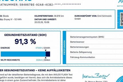 Skoda Enyaq 38.900 km 21.490 &euro; Emmendingen 79312