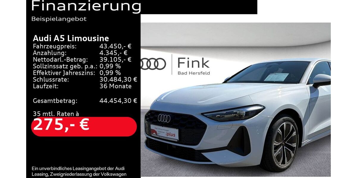 Audi A5 23.200 km 43.450 &euro; Bad Hersfeld 36251