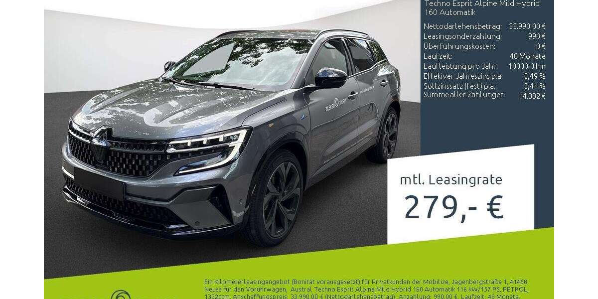 Renault Austral 15.550 km 29.980 &euro; Borken 46325