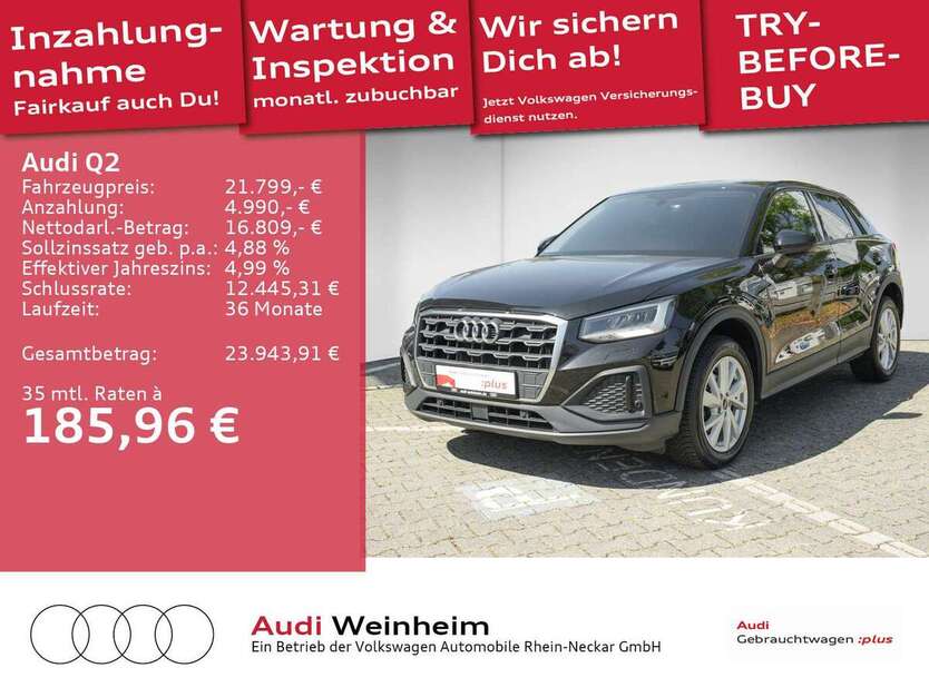 Audi Q2 53.408 km 21.799 € Weinheim 69469